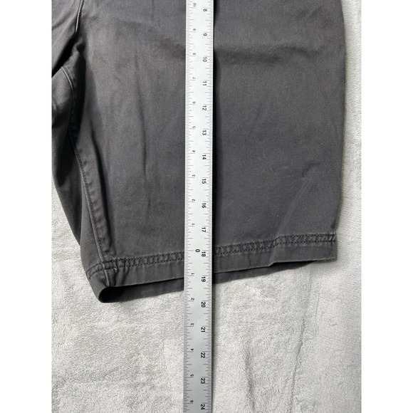 Eddie‎ Bauer Shorts 12 Grey Chino Flat Front Casual Outdoors - Picture 5 of 10